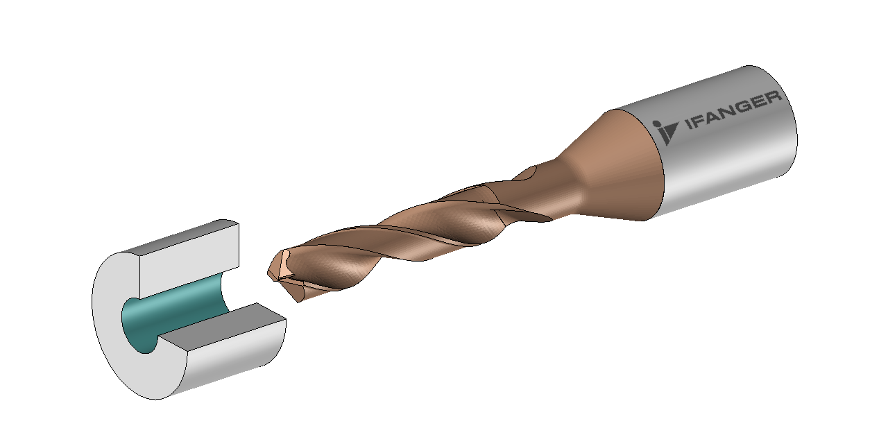 Bohren Ab Bohrungs-Ø 0,2 mm
