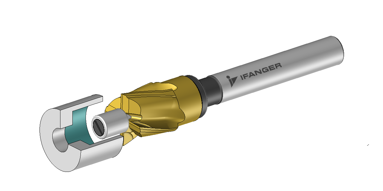 Versenkfräsen HSS-Schneide