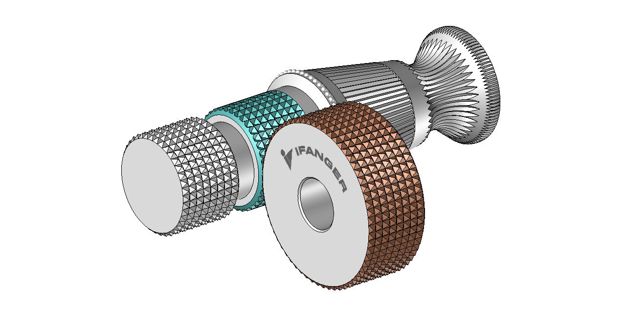 Rändeln Rändeldrücken und -fräsen