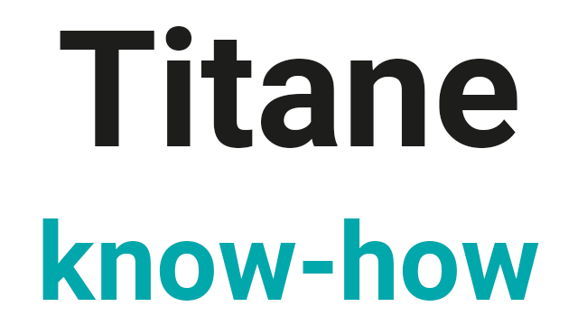 Après les superalliages et les CrNiCo, le titane!